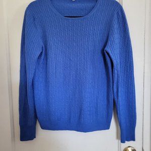 J.CREW  WOOL SWEATER SIZE L
